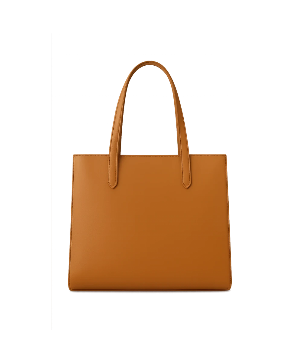 Tan Structured Tote
